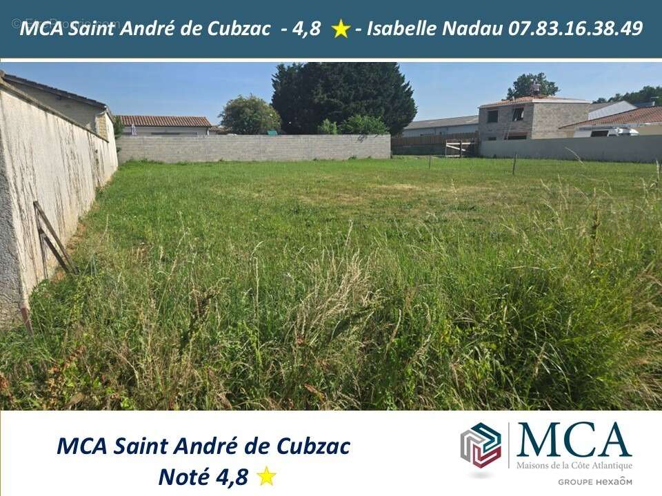 Terrain 426 m² à Saint-Andre-De-Cubzac  - photo 2