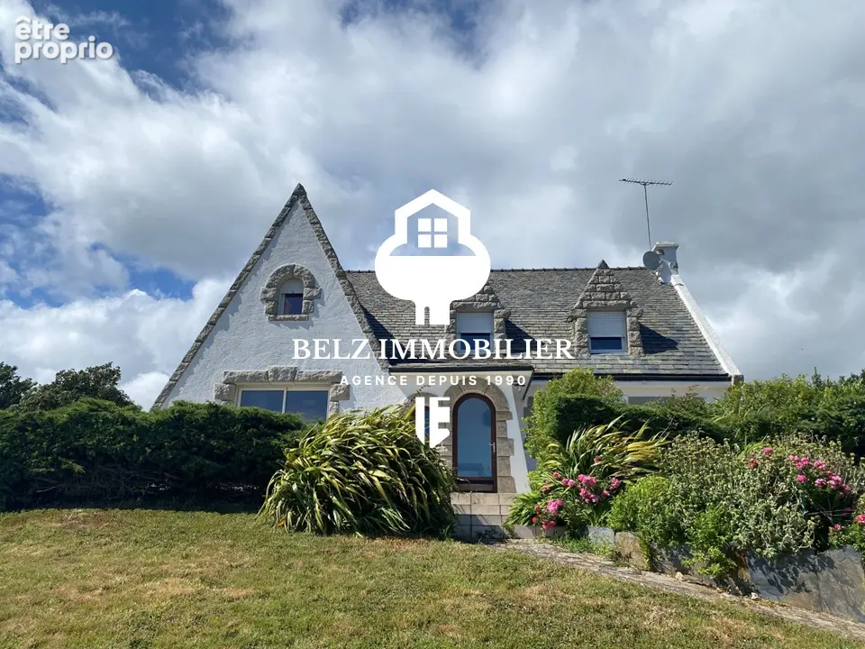 Rare maison locoal-mendon acces du bout du jardin à la ria d'etel et vue panoramique à couper le souffle  terrain d e1740m² - photo 3