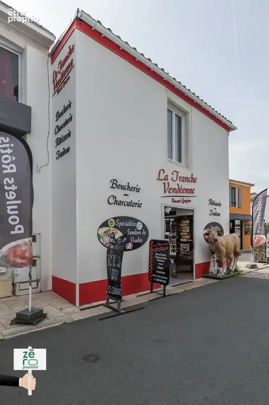 À vendre   boucherie charcuterie traiteur rôtisserie   emplacement no1 à la tranche-sur-mer - photo 2