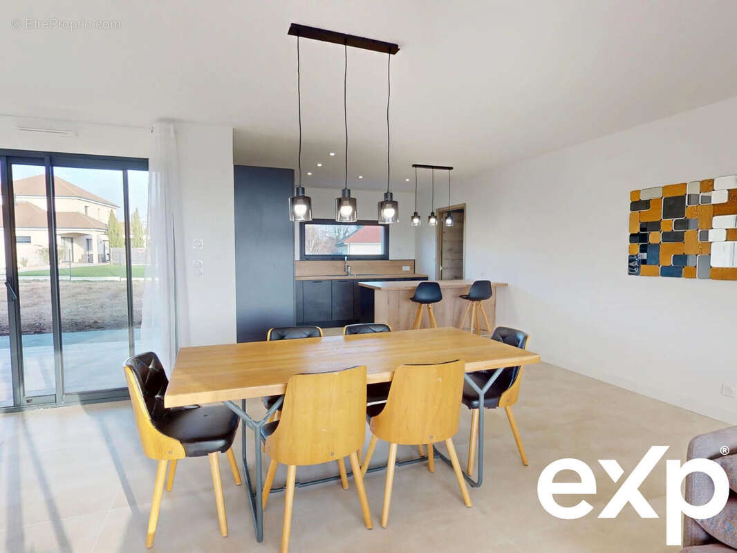 salon séjour  - Maison à MONTGUEUX