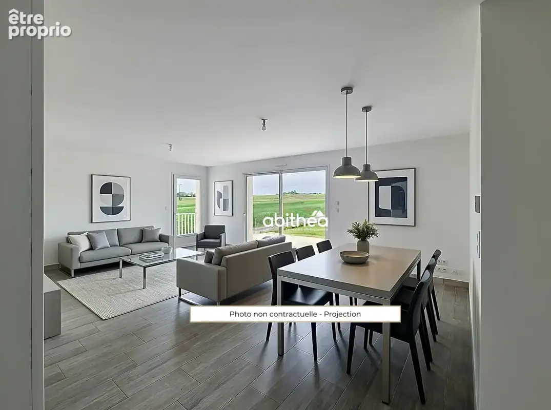 Maison contemporaine plain-pied  121 m2  4 chambres  992m2 terrain - photo 3