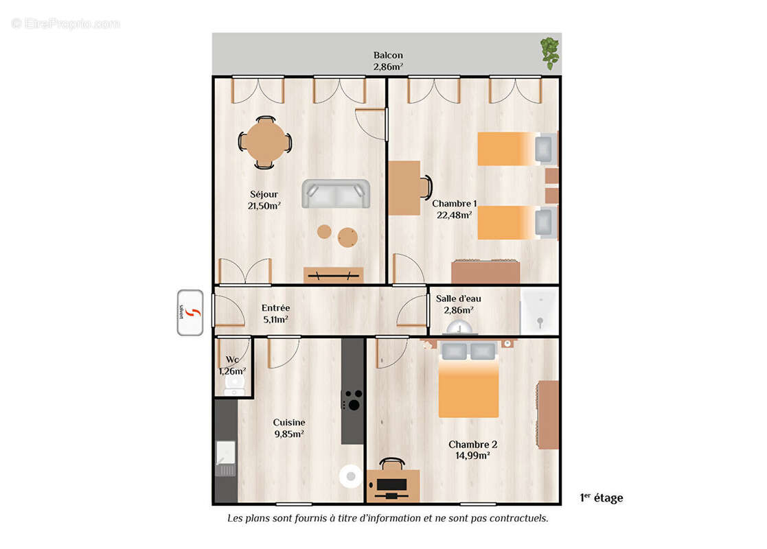 Appartement à MONTLUCON