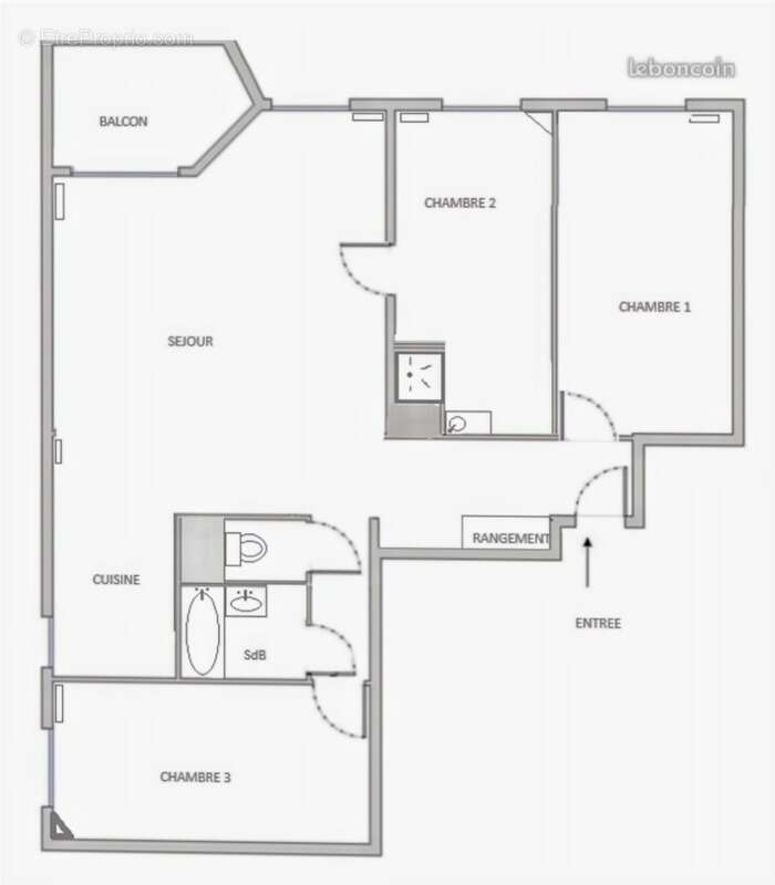 Appartement à MONTREUIL