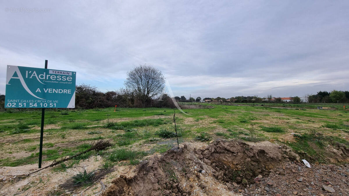 Terrain à L&#039;AIGUILLON-SUR-VIE