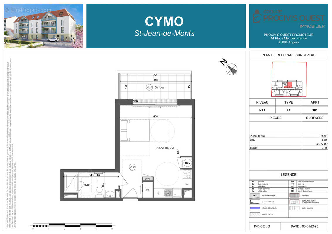 Appartement à SAINT-JEAN-DE-MONTS