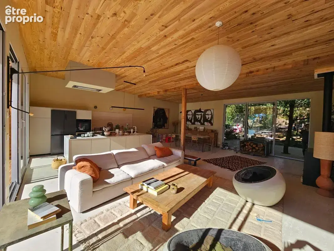 Villa bioclimatique d’exception (dpe a) – 160 m² de plain-pied – architecture naturelle - photo 4