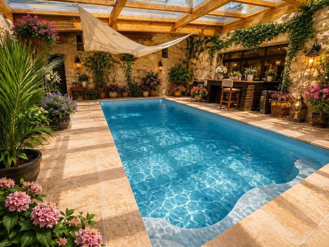 Maison à vendre 6 pièces mirecourt (88) maison d'exception avec piscine spa terrain - photo 21