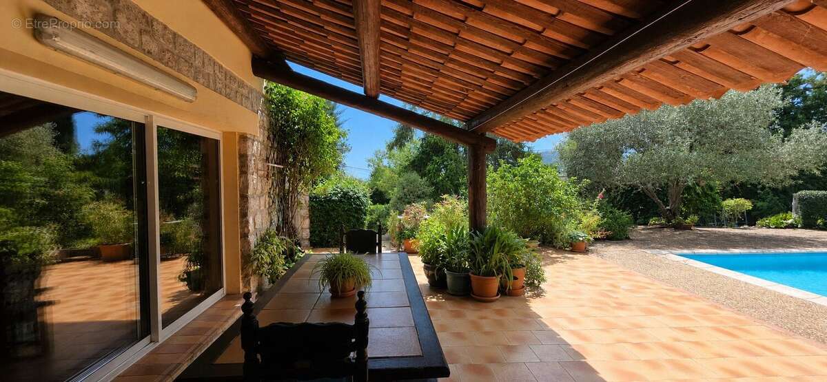 Châteauneuf-villevieille  les tourettes villa 5 pieces - photo 4
