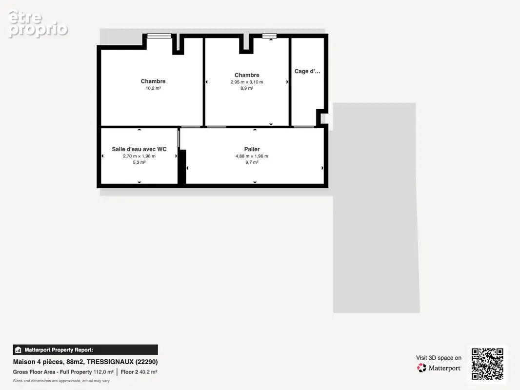 Maison 4 pièces, 88m2, TRESSIGNAUX (22290) - photo 18
