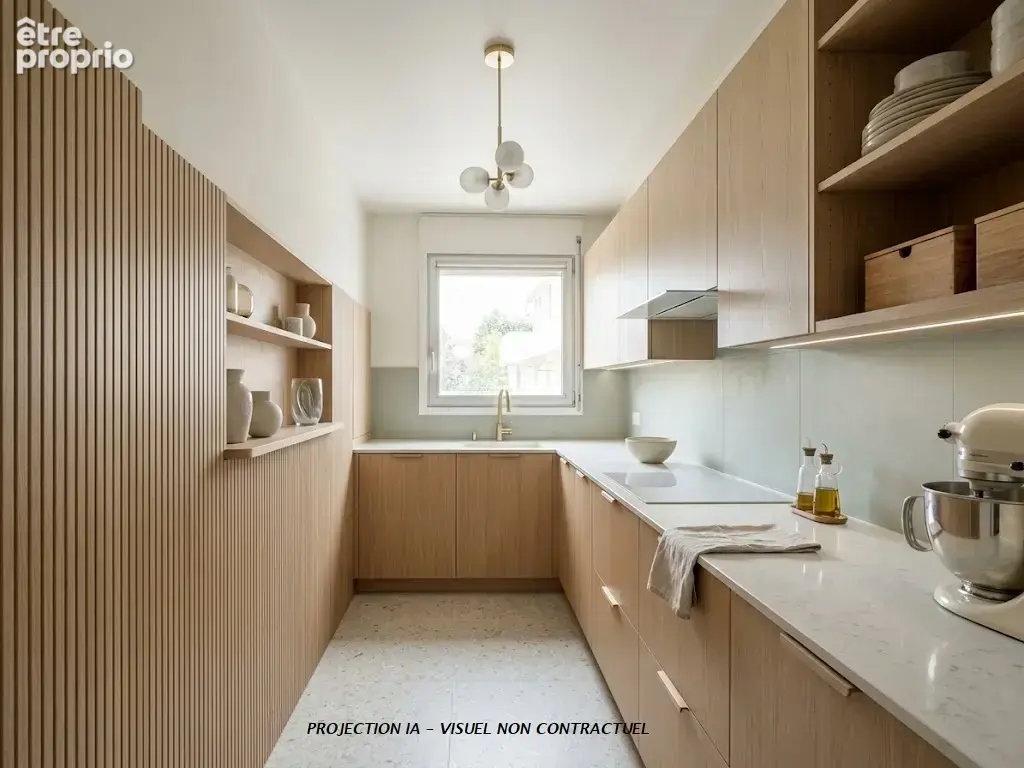 PARIS 20, trois pièces de 73 m2 dans une copropriété de standing - photo 4