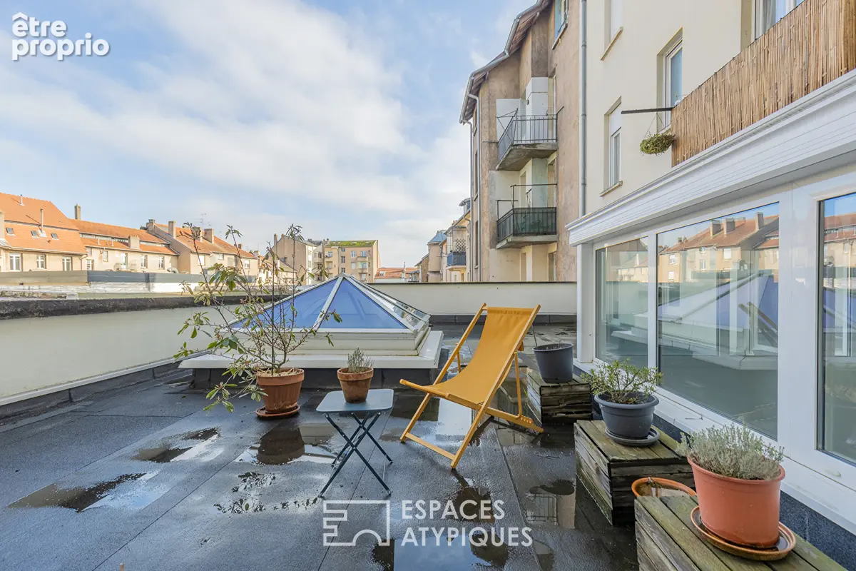 Duplex de caractère avec toit-terrasse à quelques pas de la gare - photo 5
