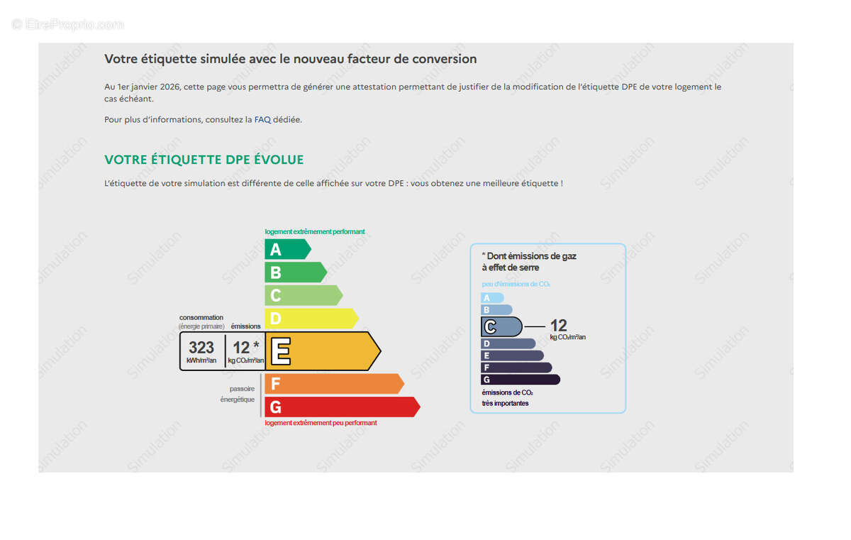 Appartement à PARIS-18E