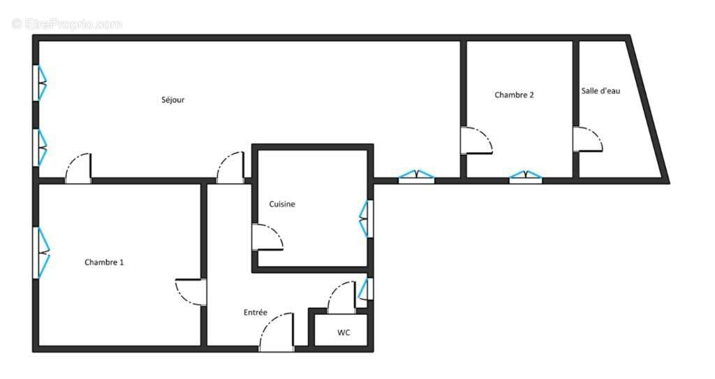 Appartement à PARIS-17E