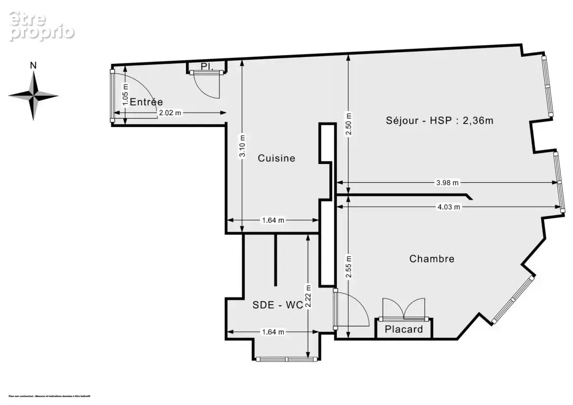 Appartement 2 pièces de 27 m² avec cave à proximité de Jules Joffrin Paris 18e - photo 3