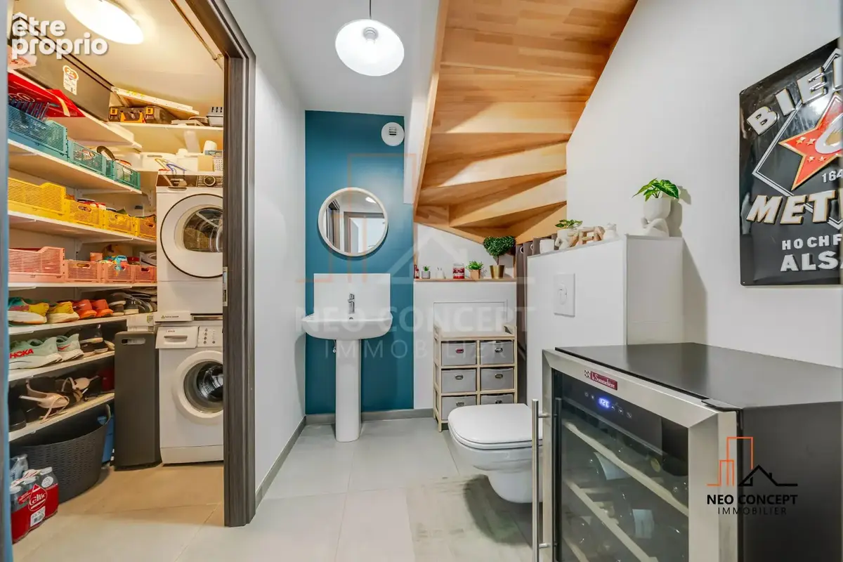 * DRUSENHEIM - Très beau Duplex en rez-de-jardin de type 3 pièces disponible à la vente ! * - photo 5