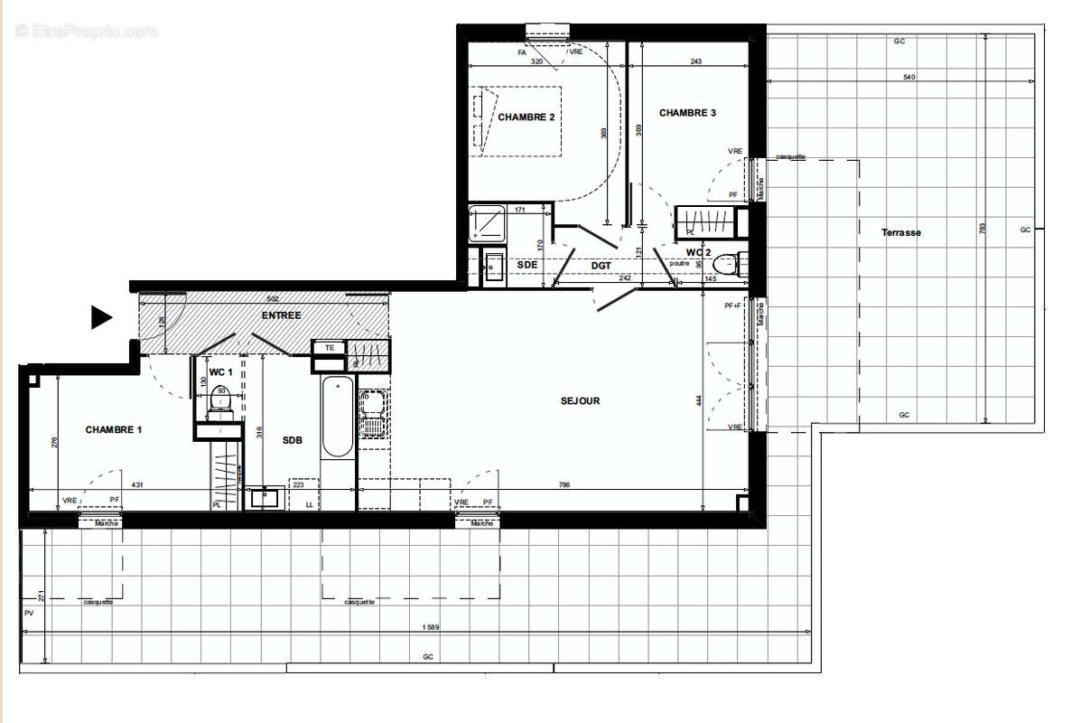 Appartement à COLOMIERS