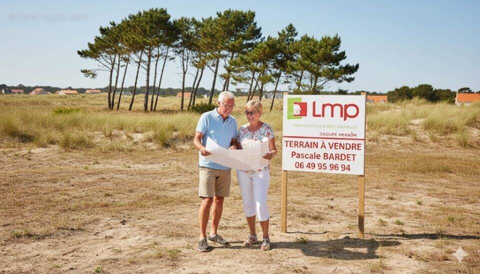 Terrain à BREM-SUR-MER