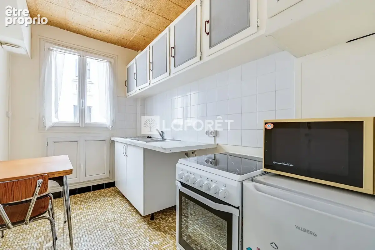 Appartement Paris 1 pièce(s)  26 m² - photo 4