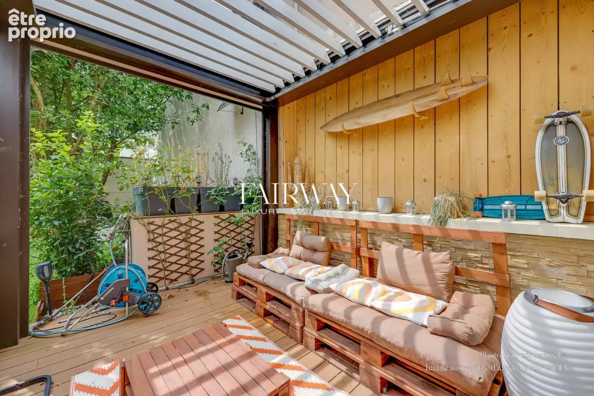 Appartement familial avec terrasse et jardin privatif, Boulogne Porte de Saint-Cloud - photo 3
