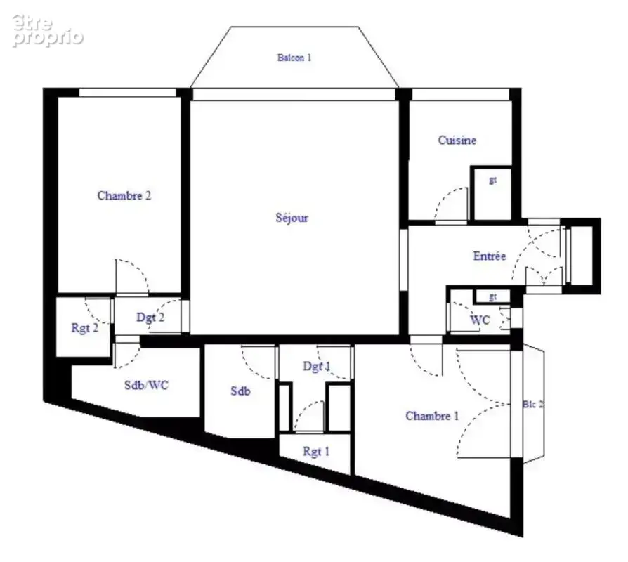 Parc Montsouris,  Appartement de 88m2 avec balcon, cave et parking - photo 4