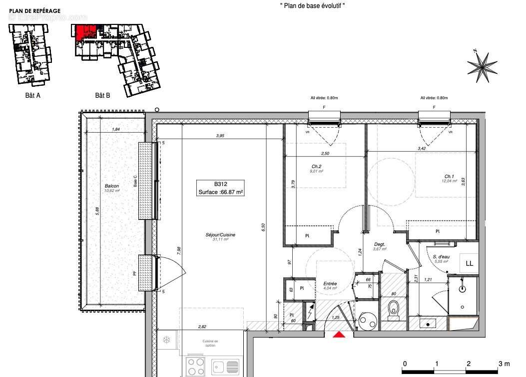 Appartement à SAINT-BARTHELEMY-D'ANJOU