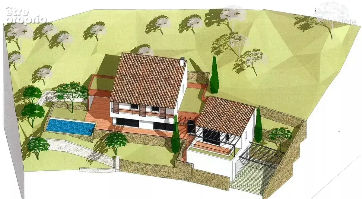 Terrain constructible avec permis - photo 1