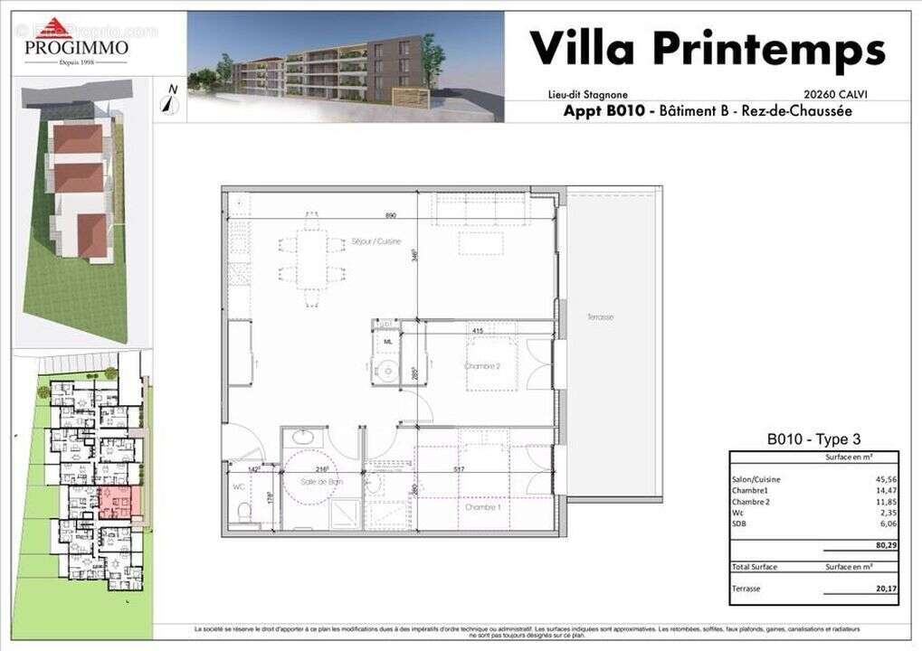Appartement à CALVI