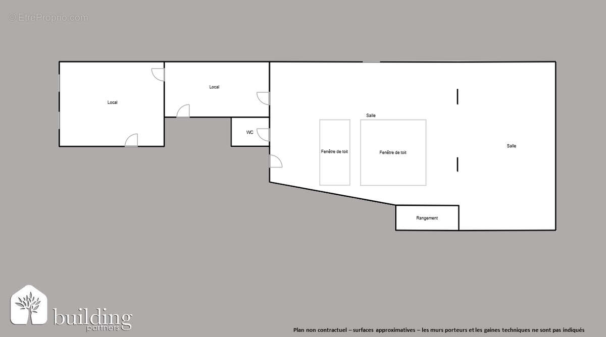 Bureaux/Local commercial - Levallois Perret  - 170 m2 - photo 2