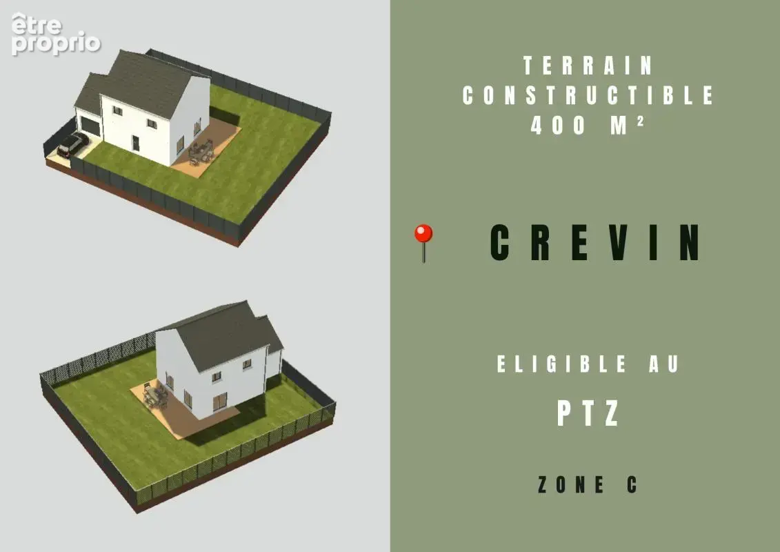 Terrain constructible - crevin - bourg - photo 5