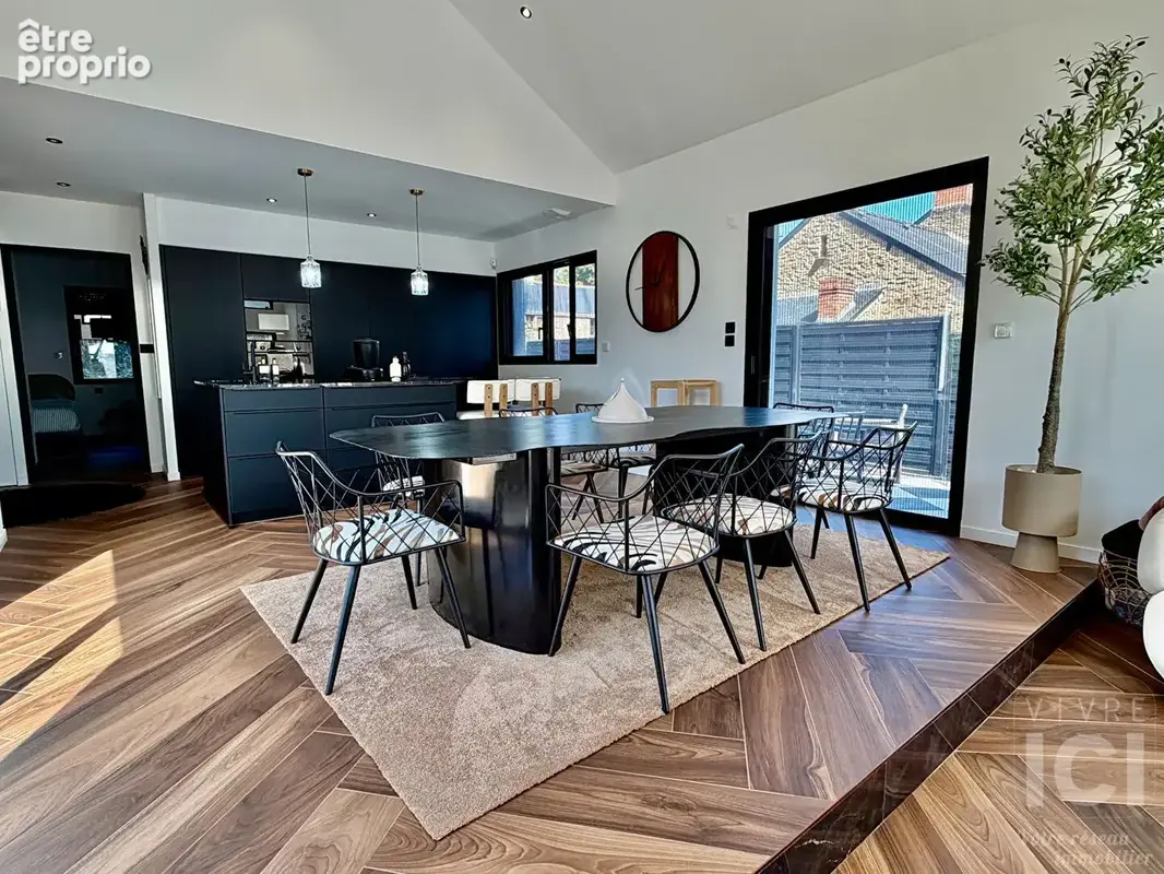 Maison - contemporaine - 125m² - 3 chambres - garage- menardais - photo 3