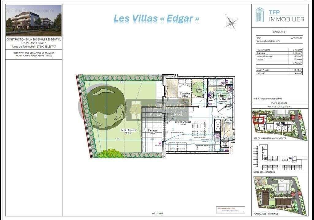 Appartement à SELESTAT
