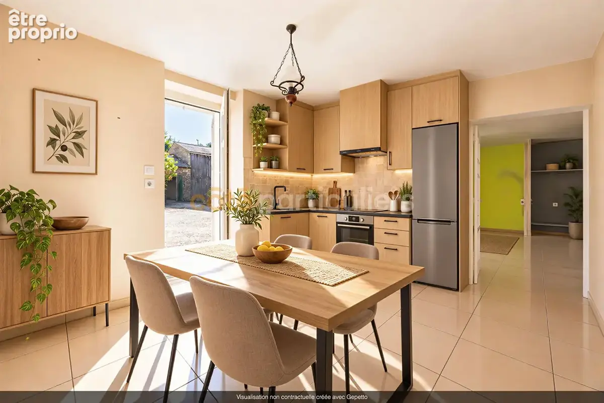 Corcoué-sur-logne -- maison 140 m2 possible -- beaucoup de potentiel -- calme -- grand terrain - photo 5