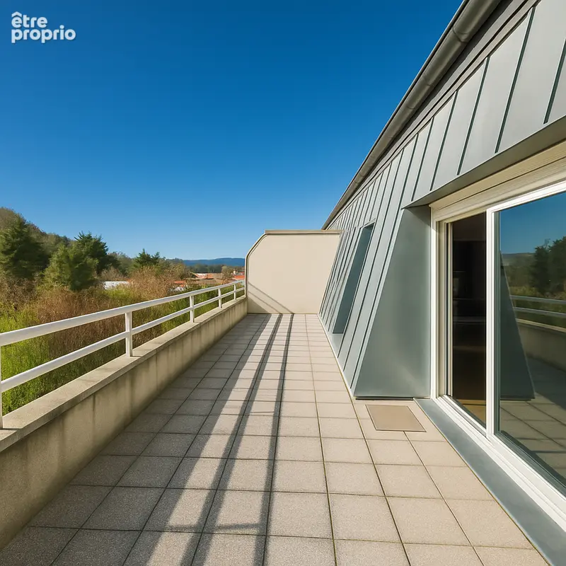 Appartement climatise !  t3. dernier etage terrasse 33m² . garage box. chateauvert 26000 valence - photo 2