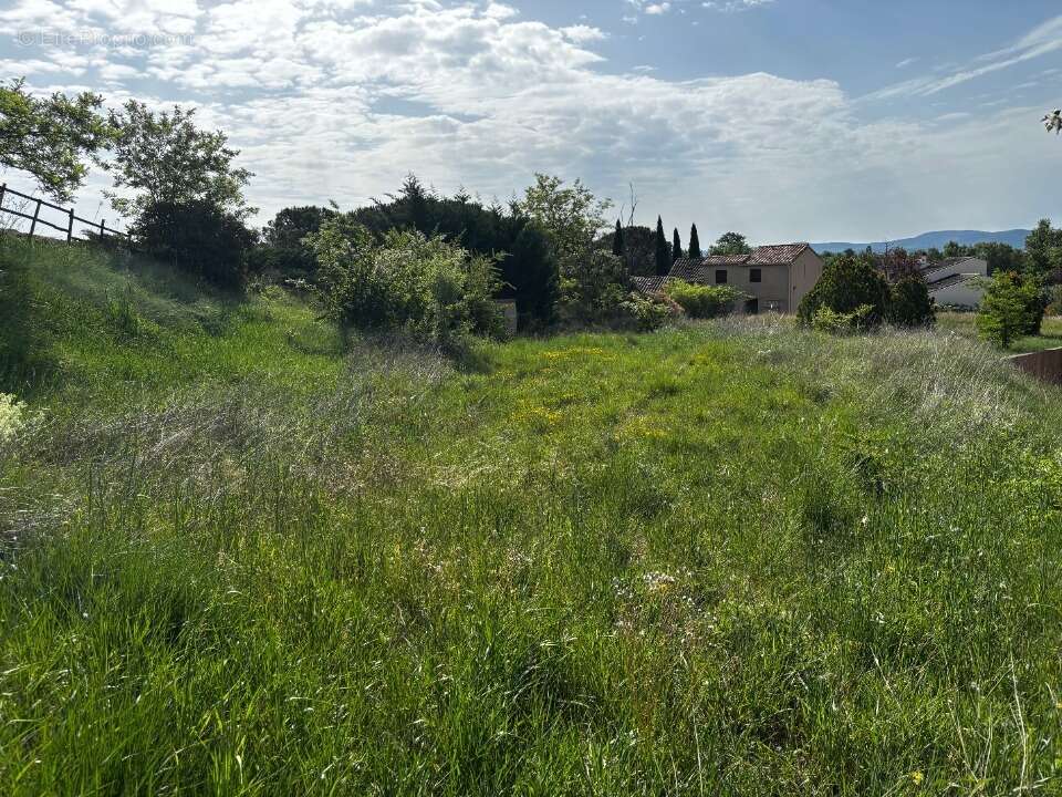 Terrain à SAINT-SAUVEUR-DE-CRUZIERES