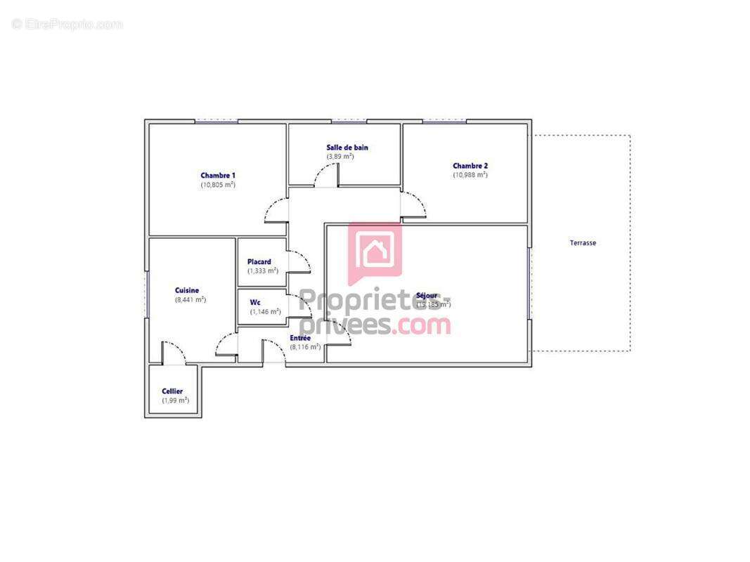 Appartement à SAINT-CYR-SUR-LOIRE