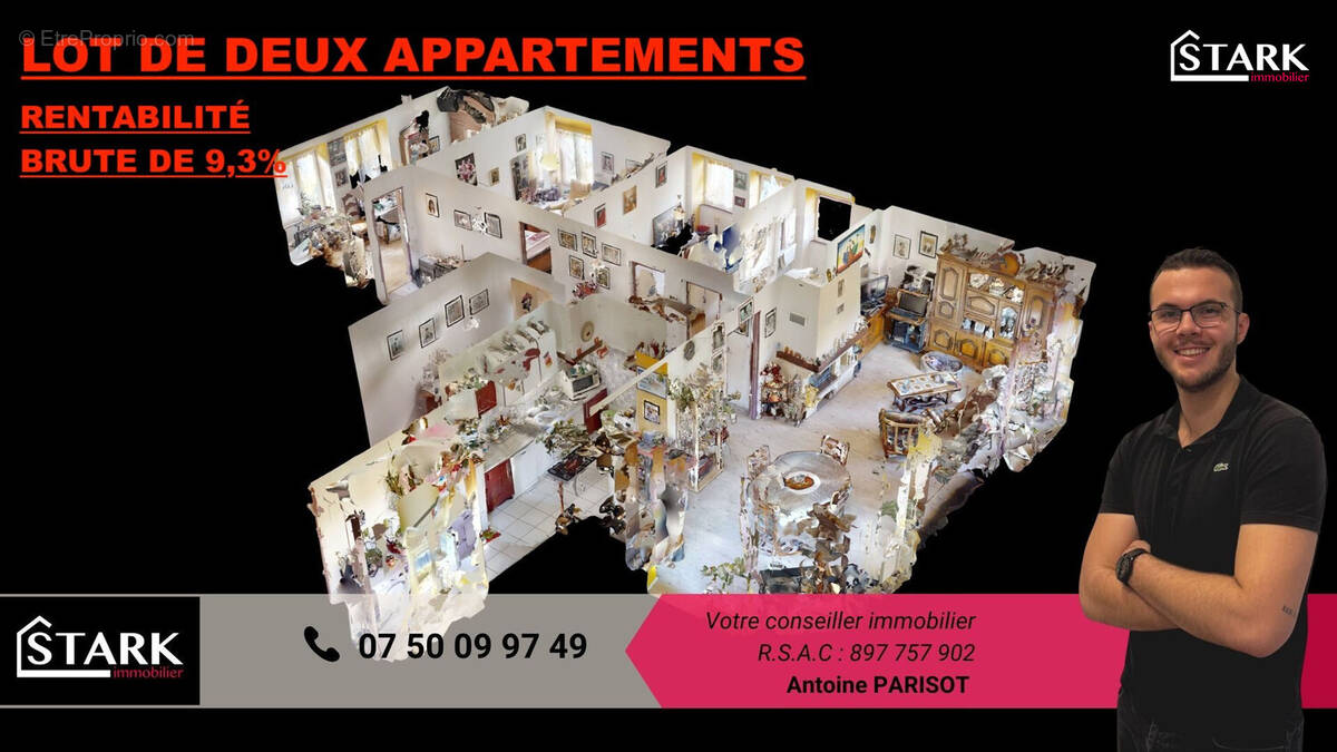 Appartement à FAUCOGNEY-ET-LA-MER