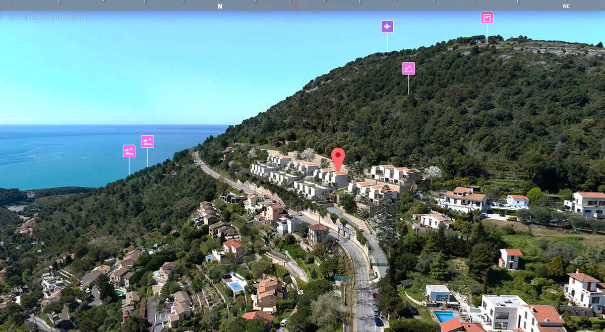 Appartement à LA TURBIE