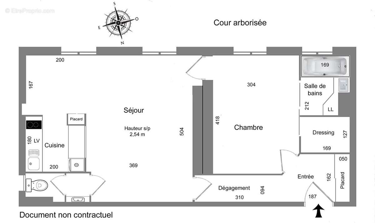 Appartement à PARIS-4E