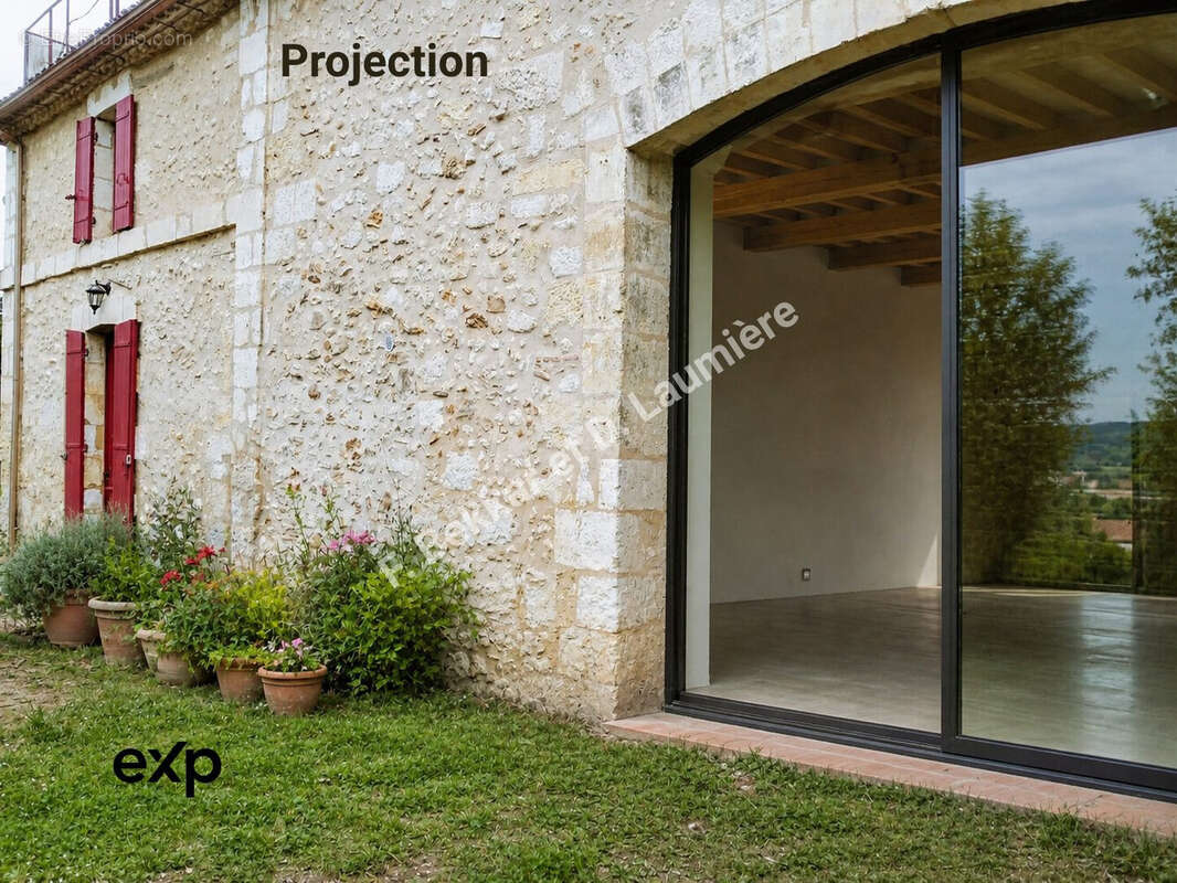 GARAGE EN PESRPECTIVE AUTRE AMENAGEMENT - Maison à MUSSIDAN