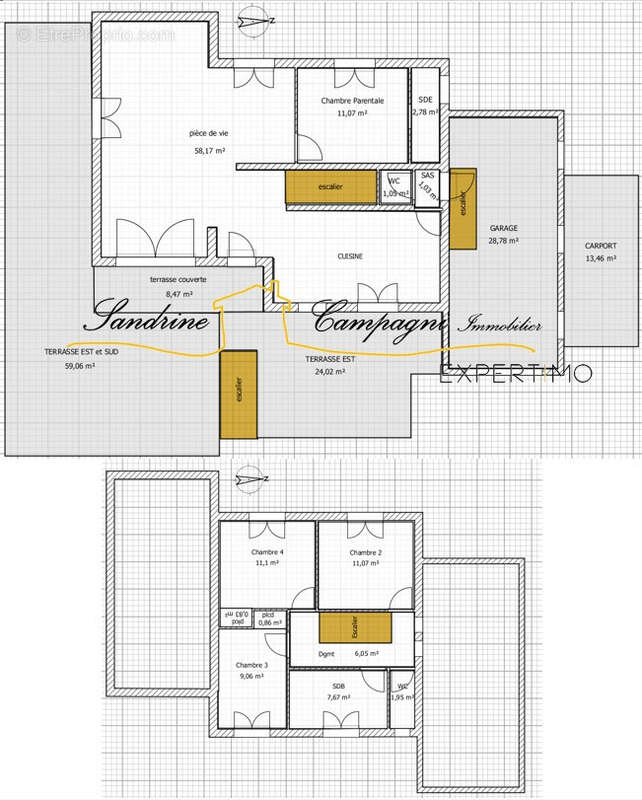 Maison à CHATEAUNEUF-DE-GADAGNE