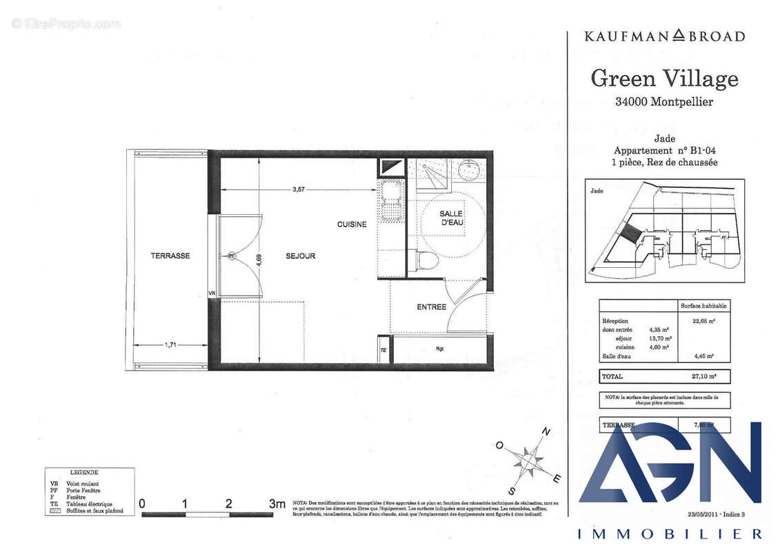 Appartement à MONTPELLIER