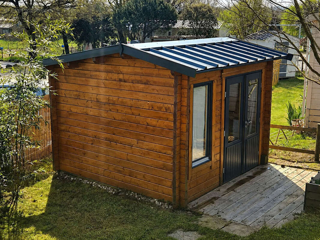 Mache - Tiny house 15 m2 - Terrain de 260m² -  studio de 8 m² - cabanon de jardin - Parc résdentiel de loisir ouvert à l'année - photo 3