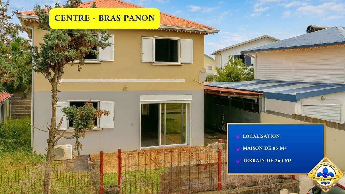 Maison à BRAS-PANON