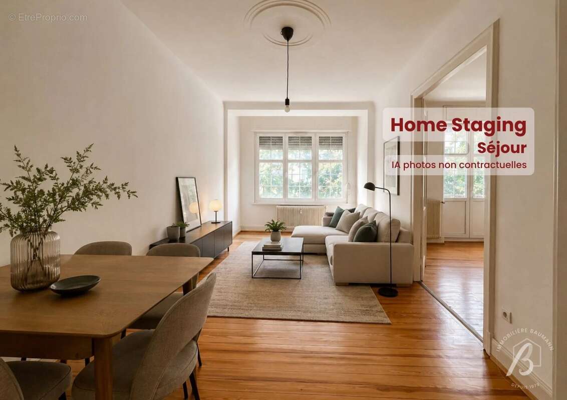 T3 1er Etage 78,60m2 - photo 2