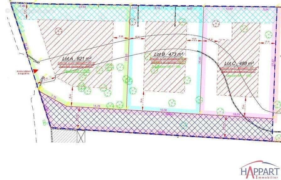 Terrain à BOISSETTES