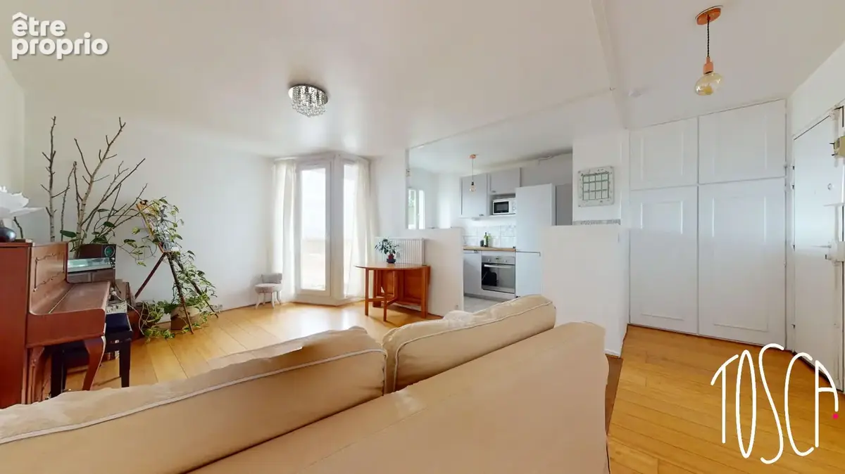 Exclusivite - thiais - 2 pieces de 45 m² avec parking + cave - photo 2