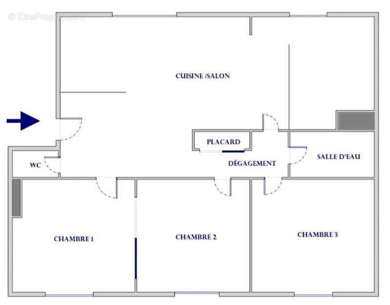 Appartement 82 m² à Sceaux  - photo 7