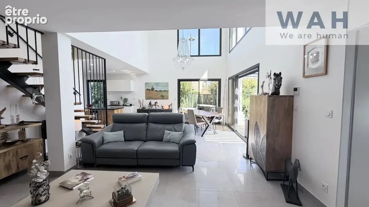 Maison contemporaine en R+1 de 120 m2 - 4 Pièces - Candillar - photo 6