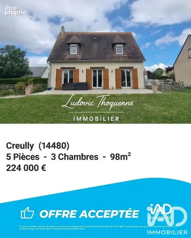 Photo 1 - Maison à CREULLY