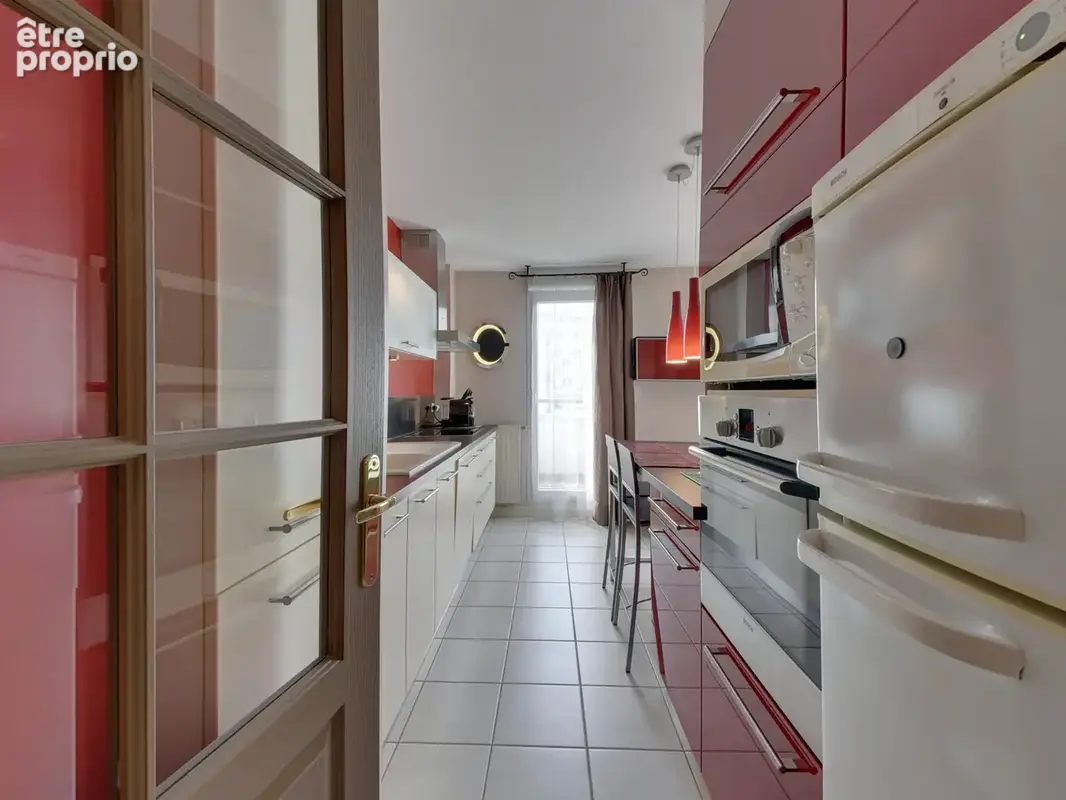 Superbe 3 pieces + cuisine en dernier etage grenoble deportes stalingrad - photo 7